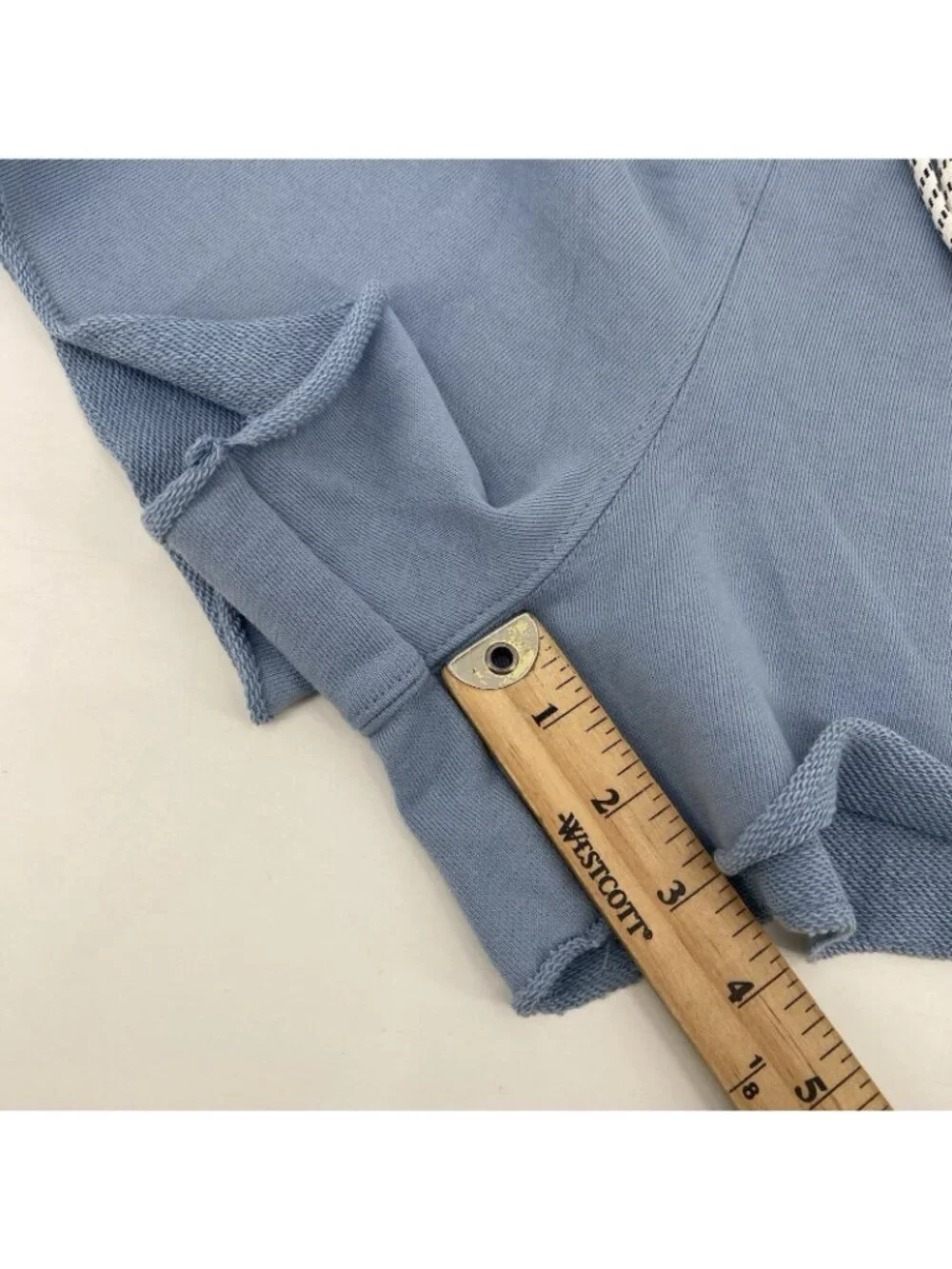 Parke x Target Plus Size 3X Light Blue Mid-Rise Pull-On Sweat Shorts NEW